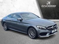 Used Mercedes C200 AMG line 184 HP (135 kW) 2018 Grey Coupe