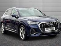 Used Audi Q3 S-Line 150 HP (110 kW) 2022 Blue SUV
