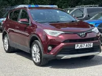 Used Toyota RAV4 149 HP (109 kW) 2017 Red SUV