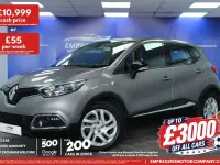 Used Renault Captur Dynamique 90 HP (66 kW) 2016 Grey SUV