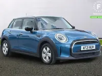 Used Mini Cooper Comfort 136 HP (100 kW) 2021 Blue Hatchback