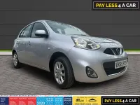 Used Nissan Micra Acenta 2015 Silver Hatchback