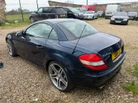 Used Mercedes SLK280 2007 Blue Cabriolet