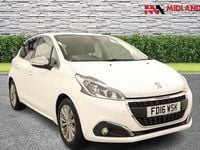 Used Peugeot 208 Allure 2016 White Hatchback