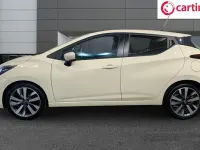 Used Nissan Micra Tekna 92 HP (67 kW) 2022 White Hatchback