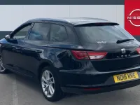 Used Seat Leon SE Dynamic 115 HP (84 kW) 2016 Black Hatchback