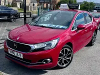 Used DS Automobiles DS4 Prestige 150 HP (110 kW) 2016 Red Hatchback