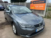 Used Seat Leon SE Technology 110 HP (80 kW) 2015 Grey Hatchback