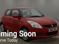 Used Suzuki Swift SZ3 94 HP (69 kW) 2012 Red Hatchback