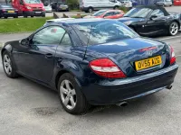 Used Mercedes SLK280 2006 Blue Cabriolet