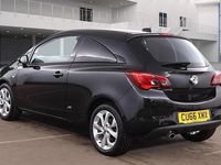 Used Vauxhall Corsa Sportive 95 HP (69 kW) 2016 Black Hatchback