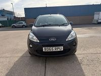 Used Ford Ka Zetec 2016 Black Hatchback