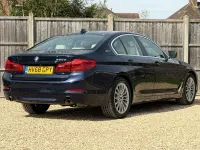 Used BMW 530e Comfort Edition 2018 Blue Sedan