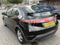 Used Honda Civic EX 2009 Black Hatchback