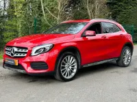 Used Mercedes GLA180 AMG line 122 HP (89 kW) 2019 Red SUV