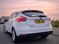 Used Ford Focus Zetec 2016 White Hatchback