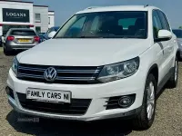 Used VW Tiguan Match 138 HP (101 kW) 2014 White SUV