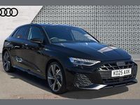 Used Audi A3 Black Edition 147 HP (108 kW) 2025 Black Hatchback