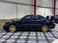Begagnad Subaru Impreza 2002 Blå Sedan