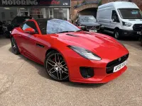Used Jaguar F-Type Chequered Flag 300 HP (220 kW) 2020 Red Coupe