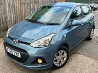 Used Hyundai i10 SE 87 HP (63 kW) 2016 Blue Hatchback