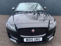 Used Jaguar XF R-Sport 180 HP (132 kW) 2015 Black Sedan