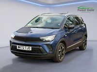 Used Vauxhall Crossland Ultimate 130 HP (95 kW) 2022 Blue SUV