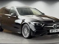 Usado Mercedes C200 AMG line 2023 Preto Carrinha