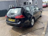 Used VW Golf VII 2015 Black Estate