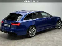 Used Audi RS6 Design 560 HP (411 kW) 2017 Blue Estate
