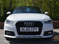 Used Audi A1 Sportback S-Line 150 HP (110 kW) 2016 White Hatchback