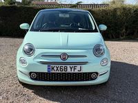 Used Fiat 500 Lounge 69 HP (50 kW) 2018 Green Hatchback