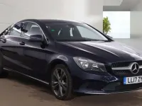 Used Mercedes CLA200 2017 Blue Sedan