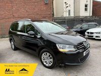 Used VW Sharan SE 177 HP (130 kW) 2017 Black MPV