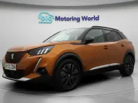 Used Peugeot e-2008 Premium 100 kW (136 HP) 2022 Orange SUV