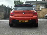 Used BMW 120 M Sport 184 HP (135 kW) 2014 Orange Hatchback