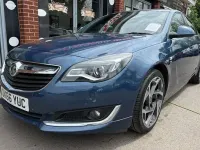 Used Vauxhall Insignia SRi 136 HP (100 kW) 2016 Blue Hatchback