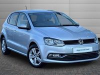 Begagnad VW Polo Match 60 HK (44 kW) 2016 Silver Halvkombi