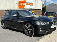 Used BMW 320 M Sport 2017 Black Sedan