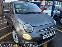 Used Fiat 500 Lounge 95 HP (69 kW) 2017 Grey Hatchback