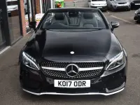 Usado Mercedes C250 AMG line 2017 Preto Cabrios