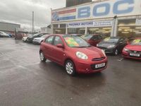 Used Nissan Micra Tekna 2012 Red Hatchback