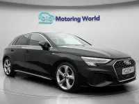 Begagnad Audi A3 Sportback S-Line 110 HK (80 kW) 2022 Svart Halvkombi