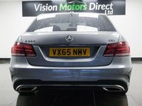 Used Mercedes E250 AMG line 204 HP (150 kW) 2015 Silver Sedan