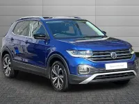 Used VW T-Cross SEL 115 HP (84 kW) 2020 Blue SUV