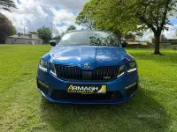 Used Skoda Octavia vRS 184 HP (135 kW) 2019 Blue Hatchback