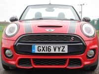 Used Mini Cooper S Cabriolet 2016 Red Cabriolet