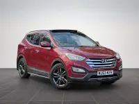 Used Hyundai Santa Fe Premium SE 197 HP (144 kW) 2013 Red SUV