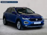 Used VW T-Roc SEL 150 HP (110 kW) 2021 Blue SUV