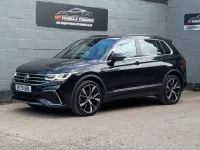 Used VW Tiguan R-line 150 HP (110 kW) 2021 Black SUV